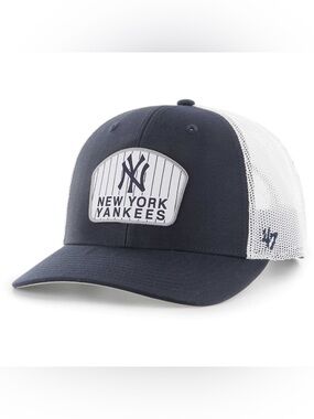 ‘47 New York Yankees Navy & White Trucker Hat NEW